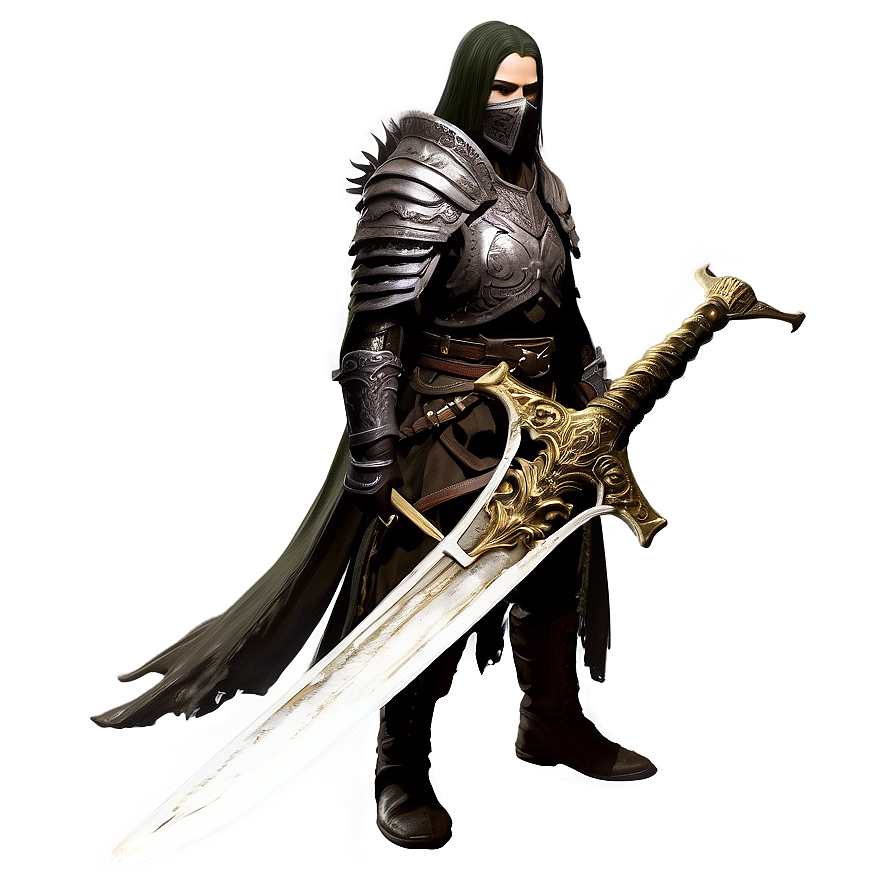 Elden Ring Character With Sword Png 56