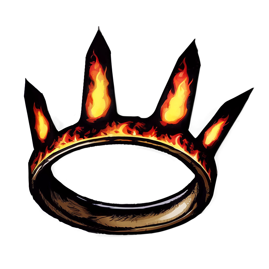 Elden Ring Symbol Fire Png 06282024