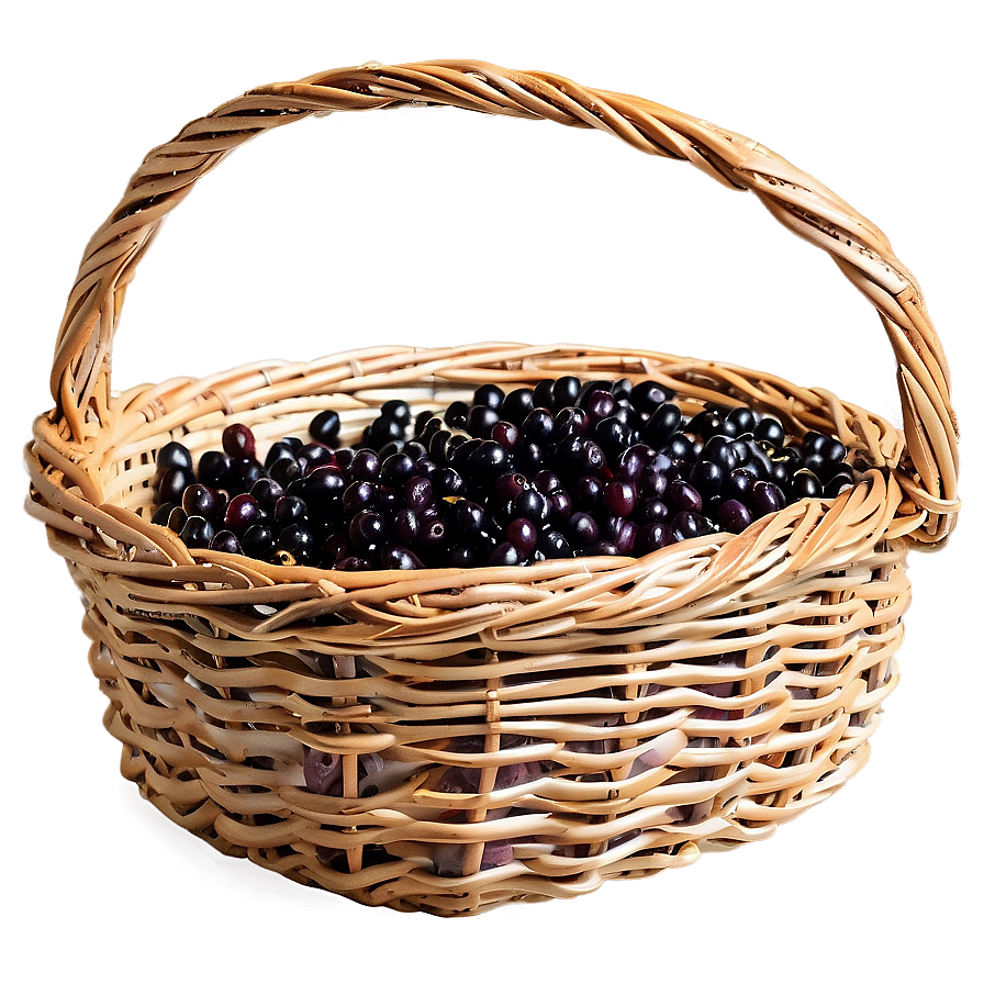 Elderberry Basket Png Kfh