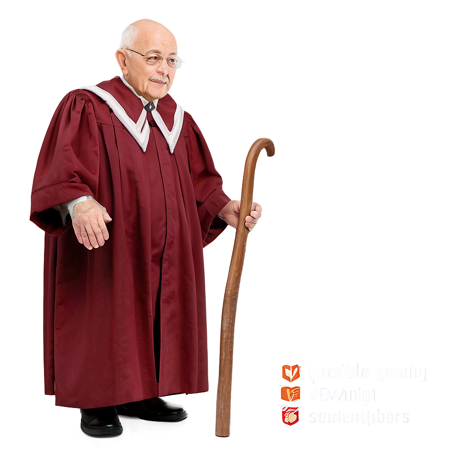 Elderly Judge Png Psf33