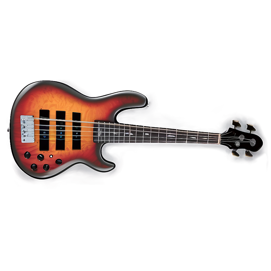 Electric Bass Guitar Png 06202024