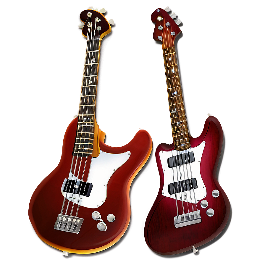 Electric Bass Icon Png Knc43