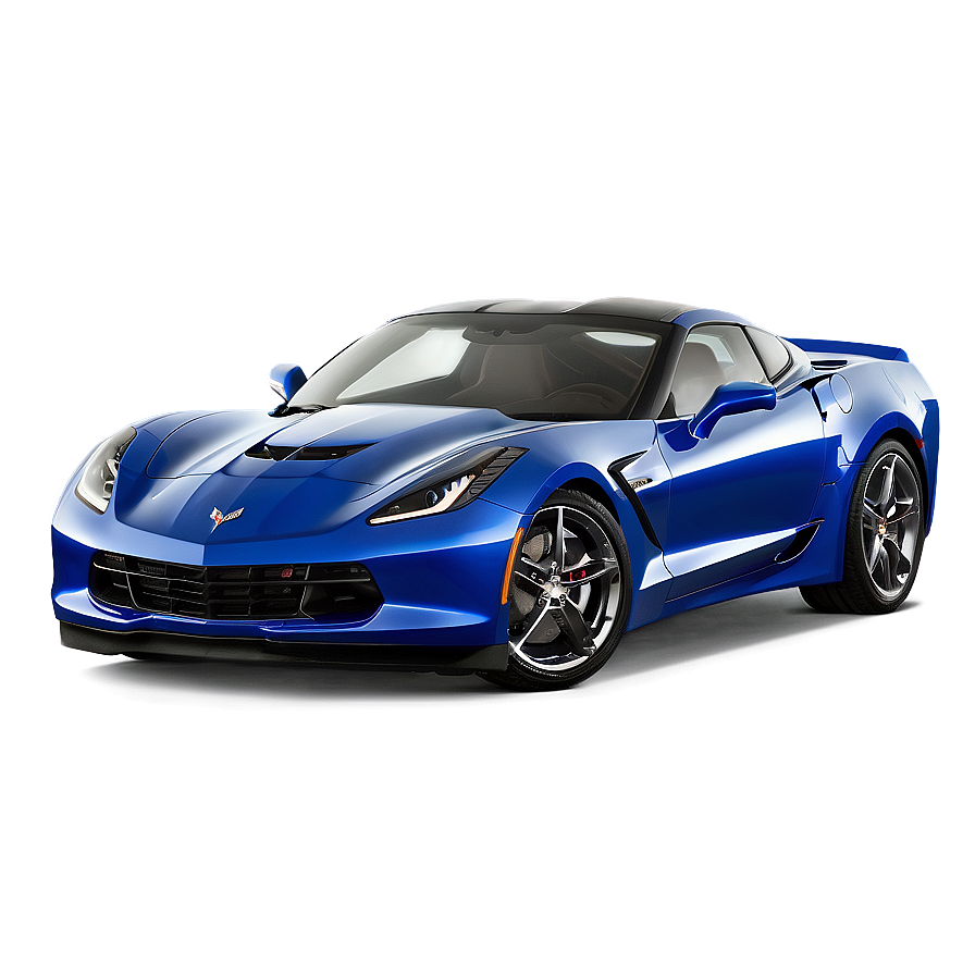 Electric Blue Corvette Png Ryp76