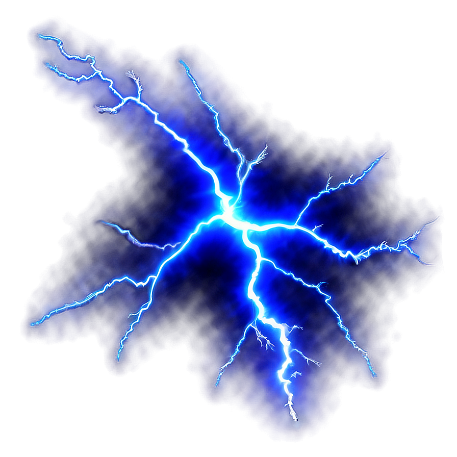 Electric Blue Lightning Bolt Png 3