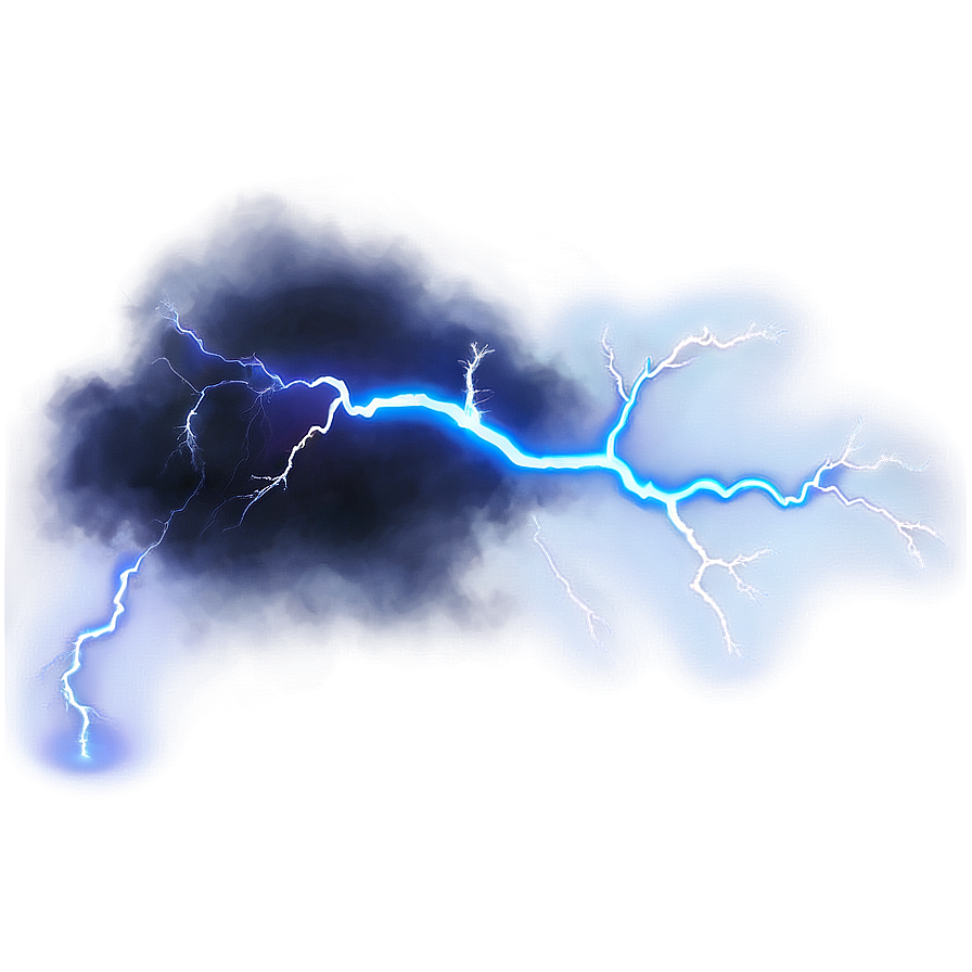 Electric Blue Lightning Png 54