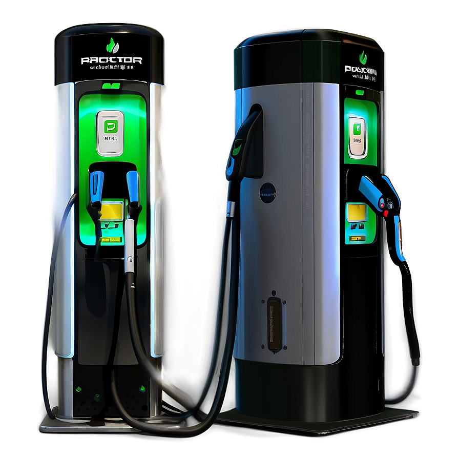 Electric Car Charging Station Png 06262024