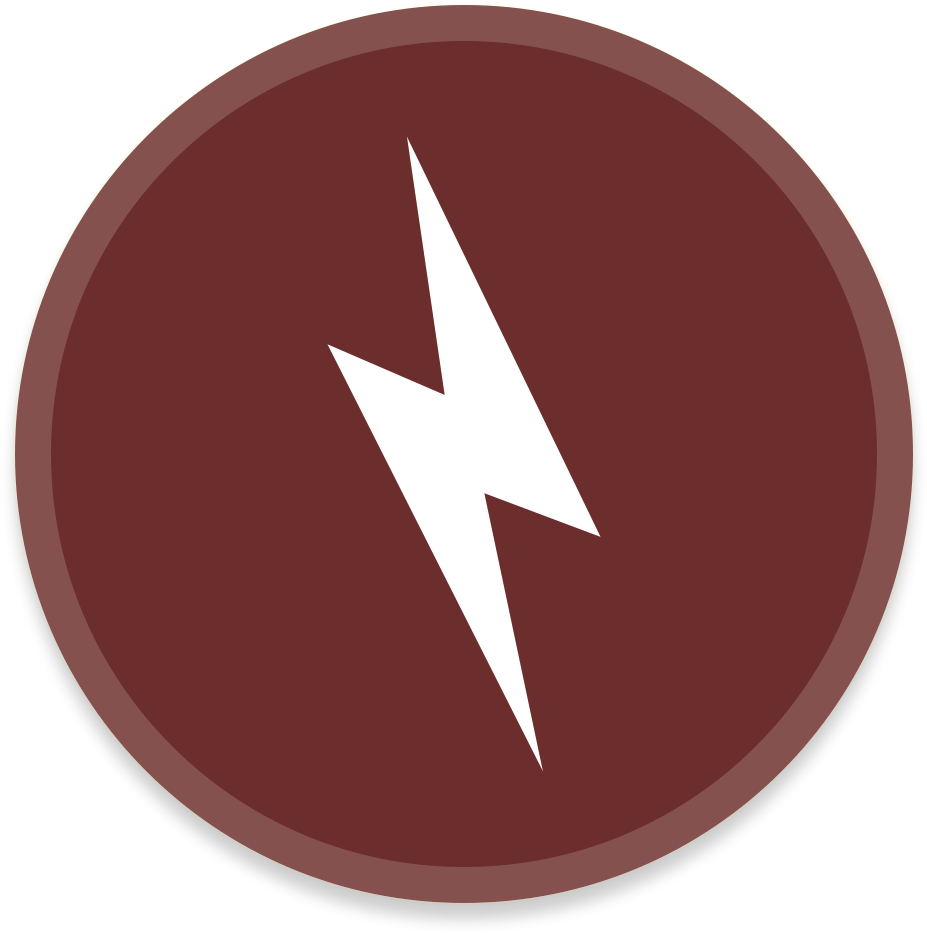 Electric Charge Symbol Battery Indicator