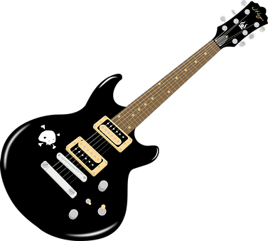 Electric Guitar Cosmic Background