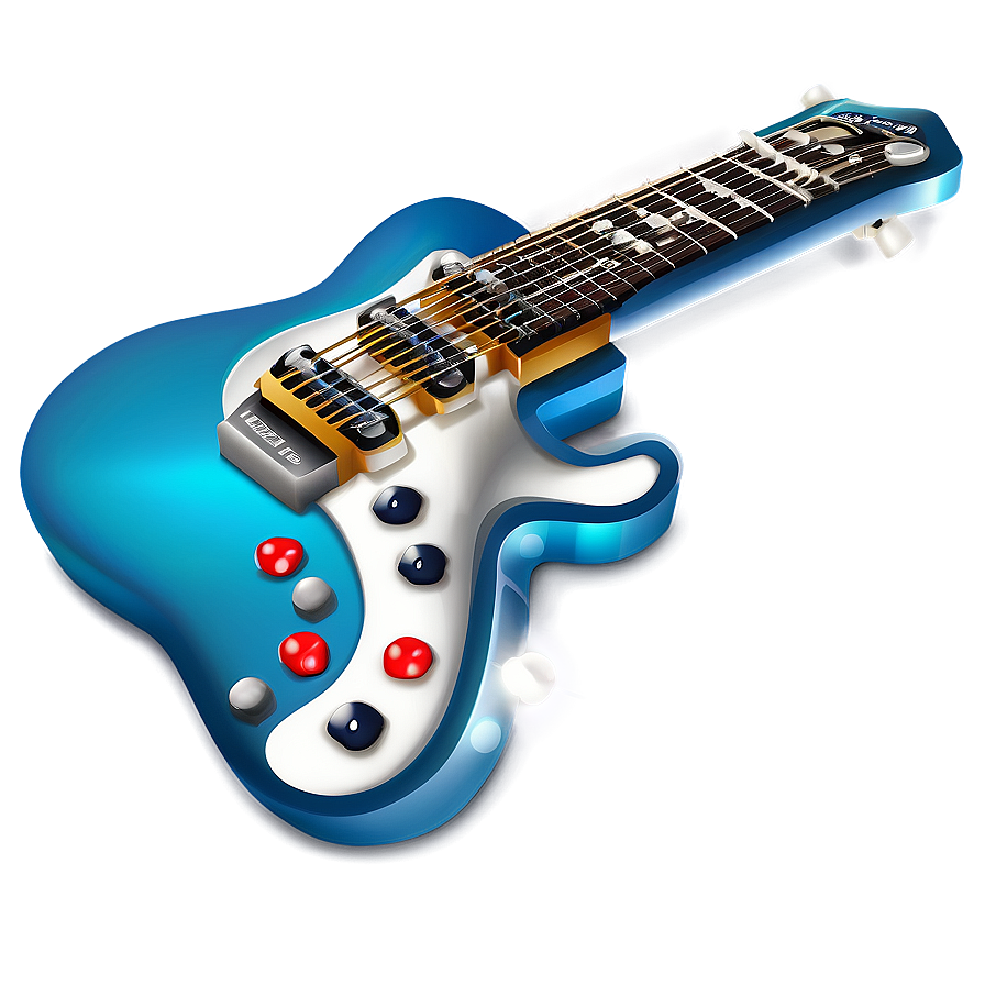 Electric Guitar Emoji Png Hlp59