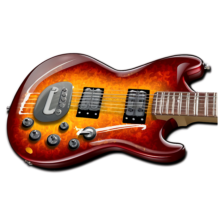 Electric Guitar Icon Png 05252024