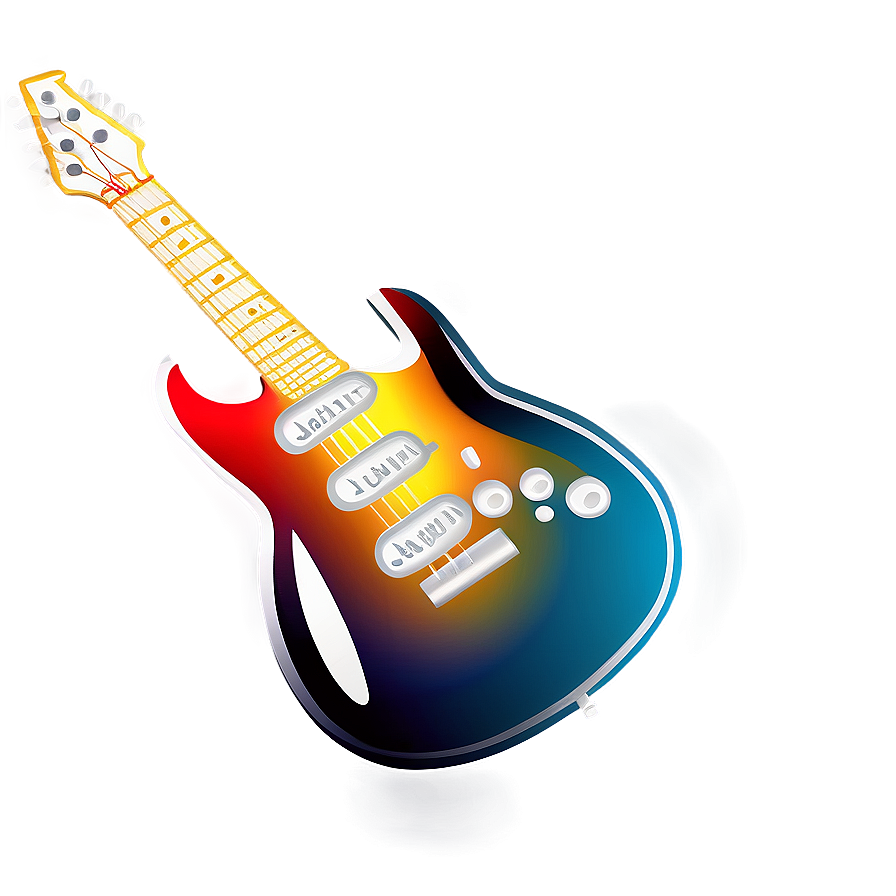 Electric Guitar Logo Png Ojg