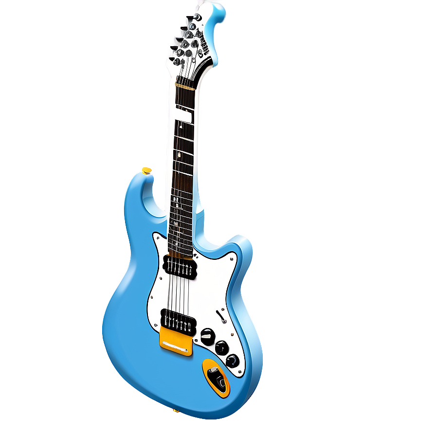 Electric Guitar Outline Png 16