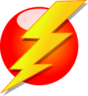 Electric Lightning Bolt Icon