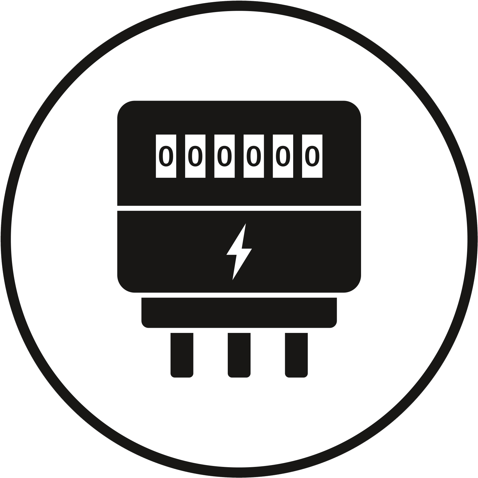 Electric Meter Icon