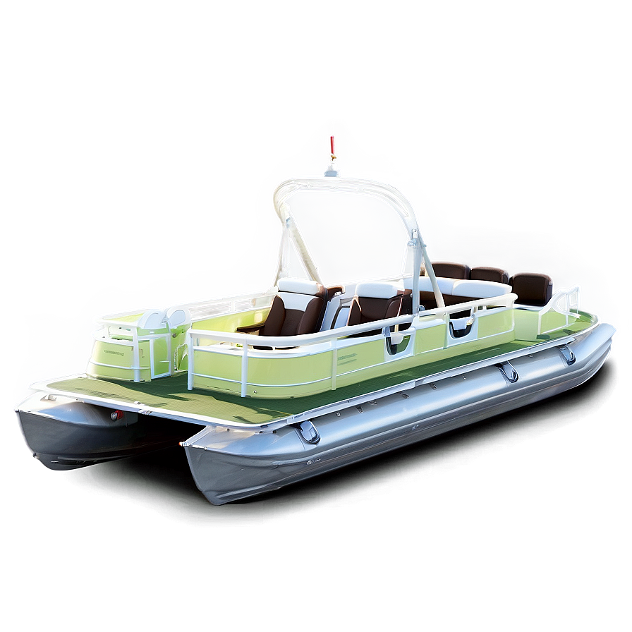 Electric Powered Pontoon Boat Png 54