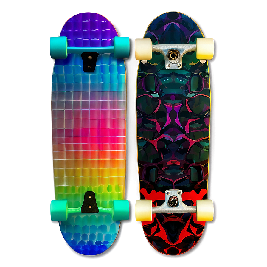 Electric Skateboard Deck Pattern Png 06282024