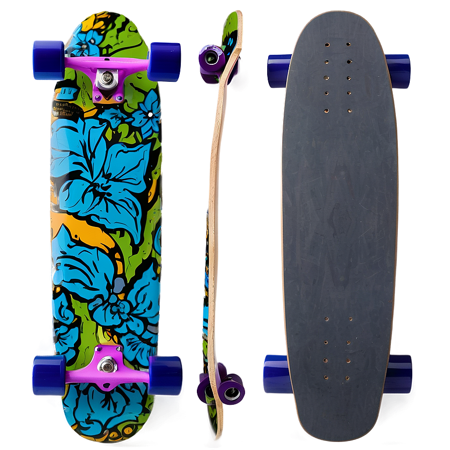 Electric Skateboard Deck Pattern Png 47