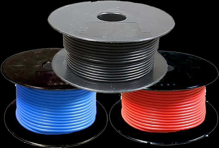 Electrical Wire Spools Color Coded