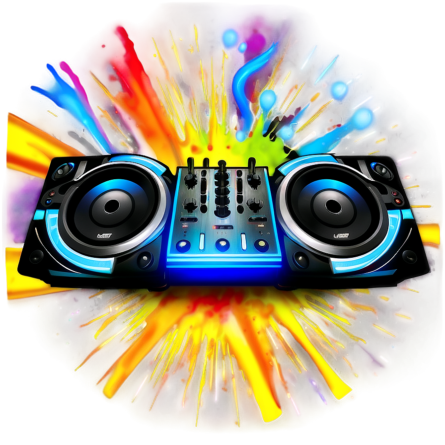 Electrifying Celebration Dj Booth Png 48