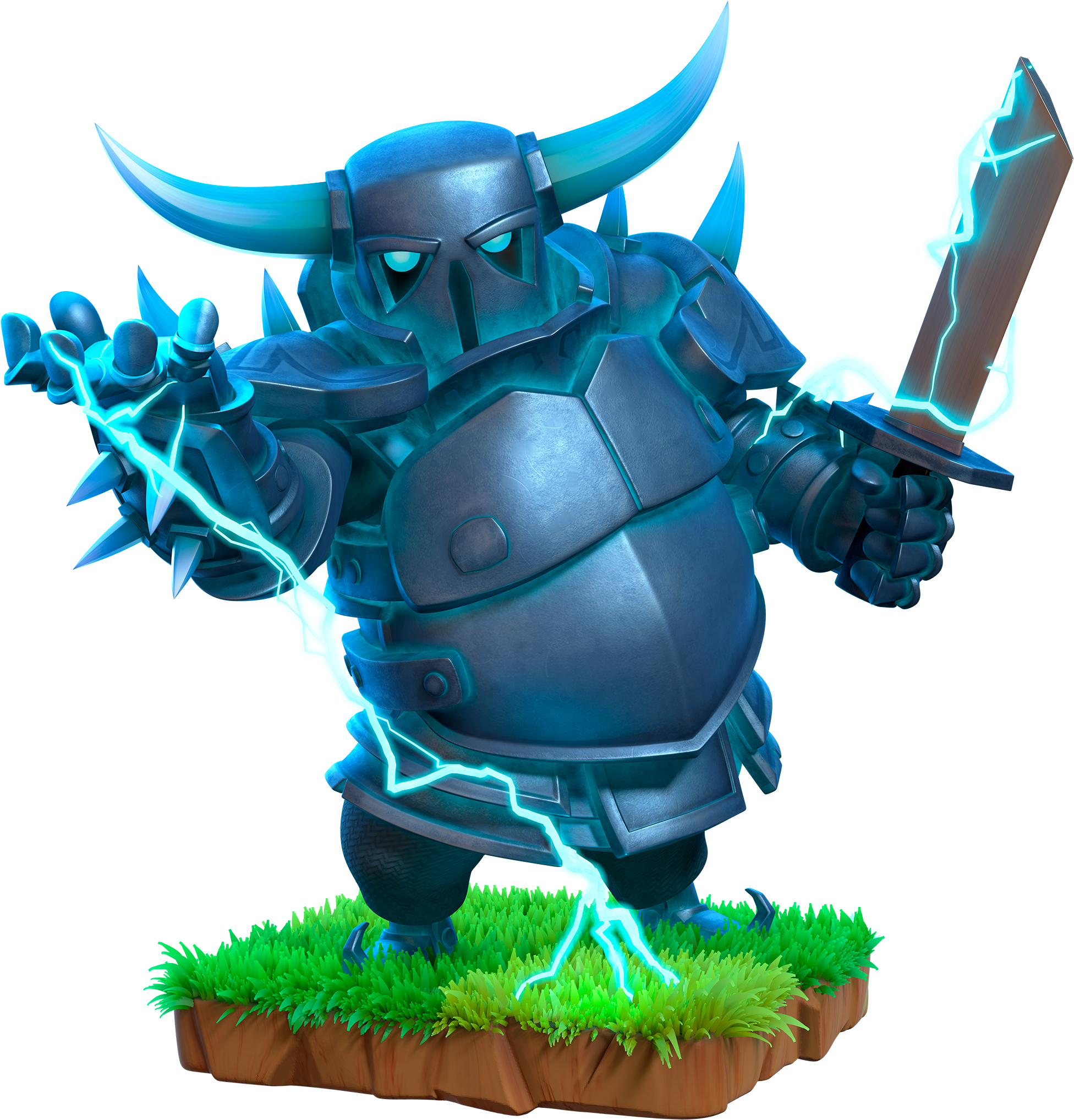 Electro_ Giant_ Clash_of_ Clans_ Character