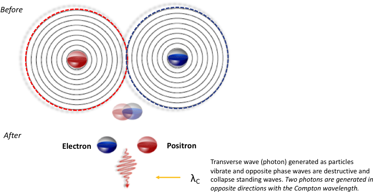 Electron Positron Annihilation Process