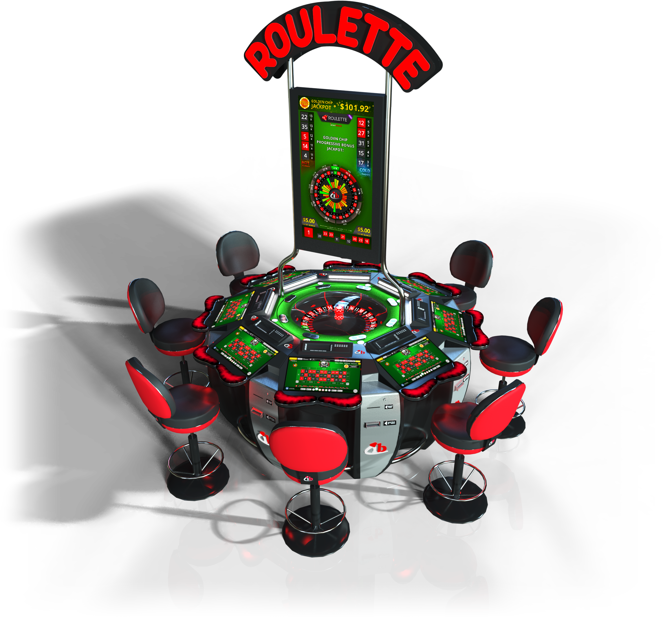 Electronic Roulette Machine