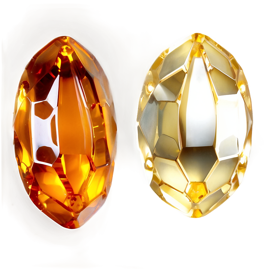 Elegant Amber Gem Png Rdv