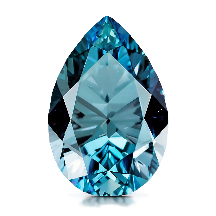 Elegant Aquamarine Gemstone Png 98