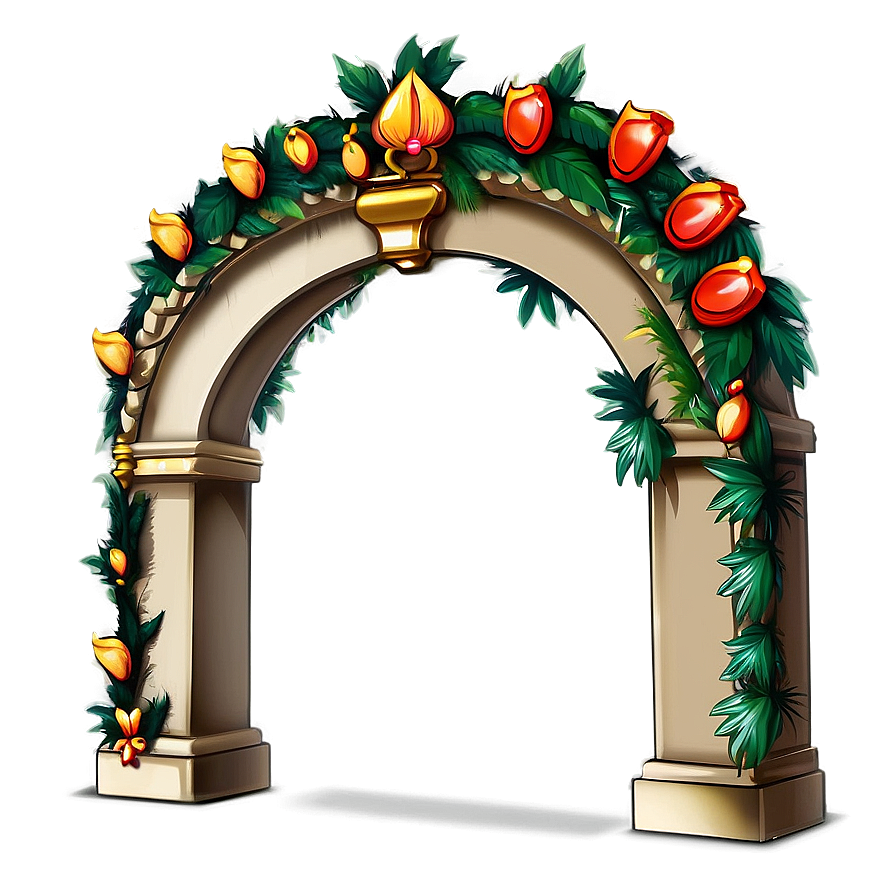 Elegant Archway Illustration Png 06122024