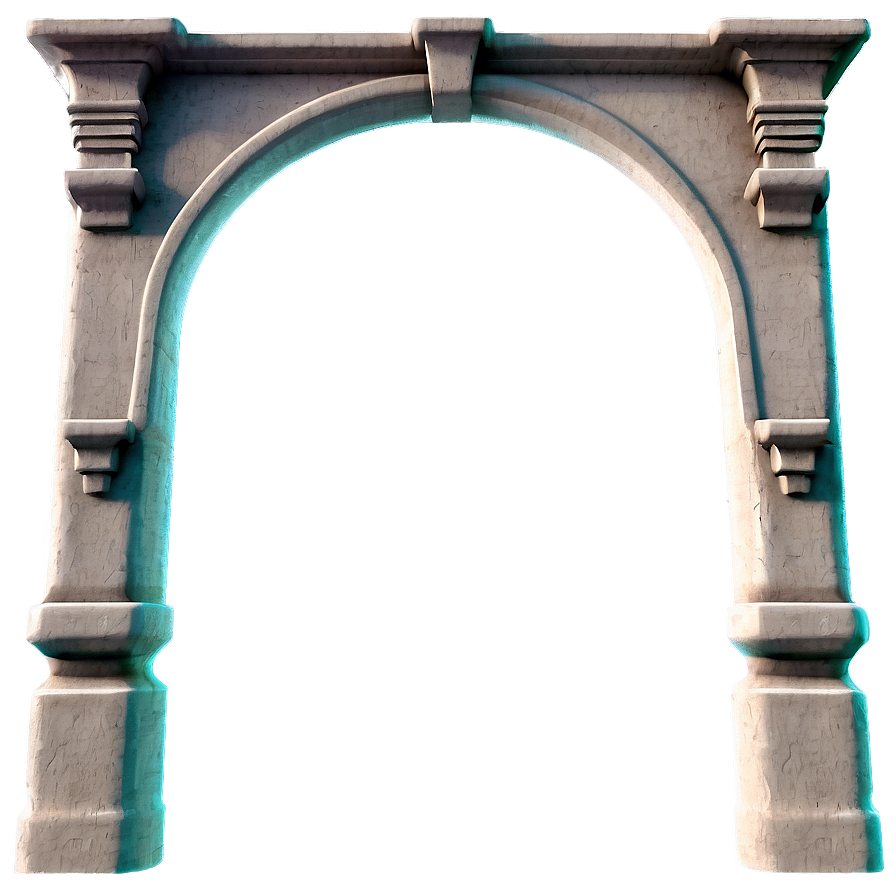 Elegant Archway Illustration Png 06122024