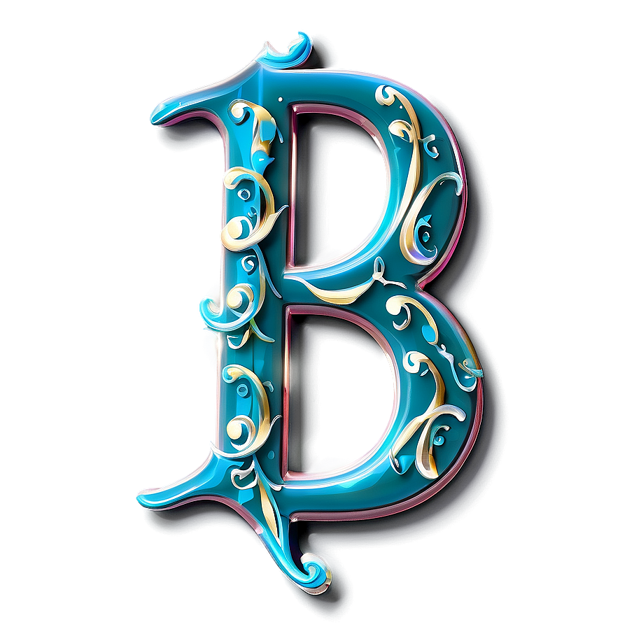 Elegant B Letter Png 05242024