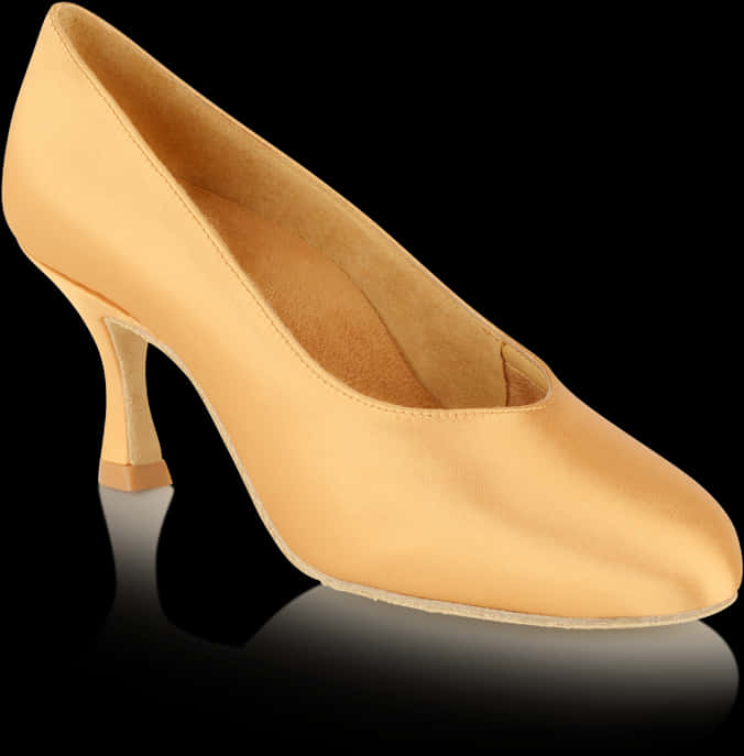 Elegant Beige High Heel Shoe