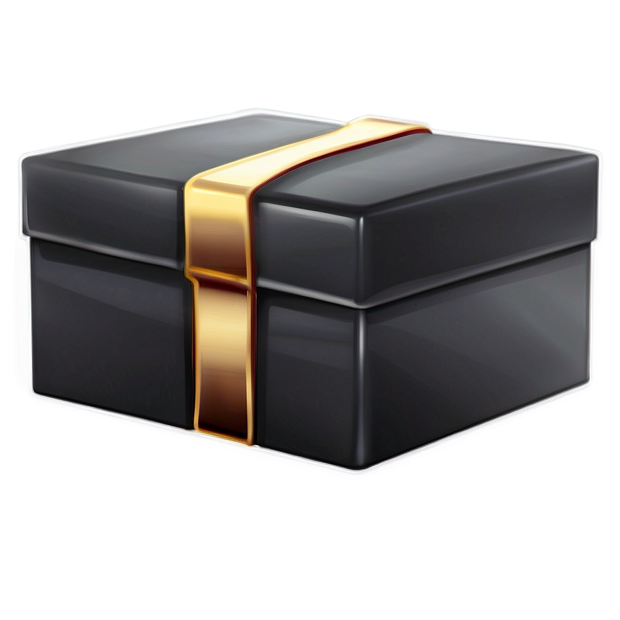 Elegant Black Box Png 80