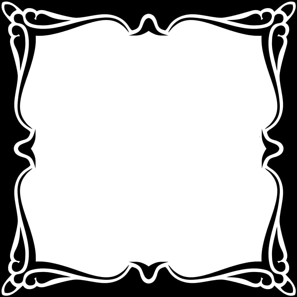 Elegant Black Frame Design