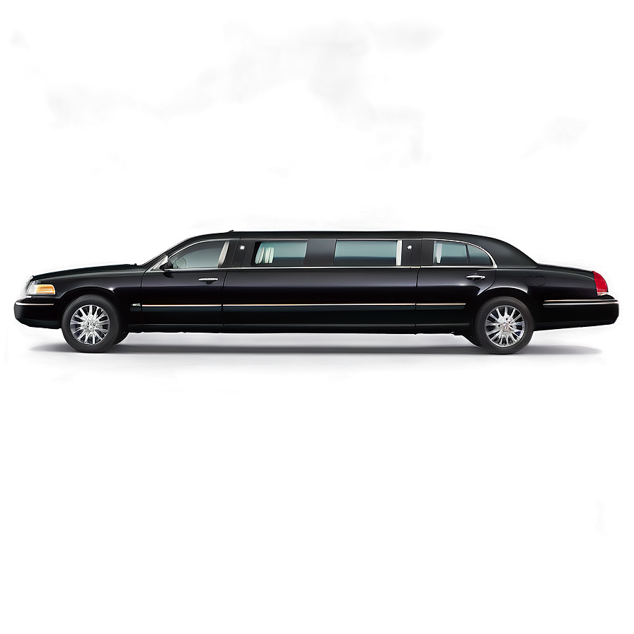 Elegant Black Limo Png 54