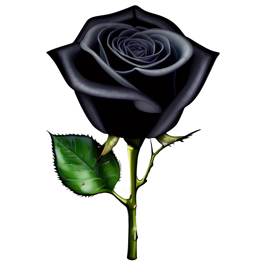 Elegant Black Roses Png 06212024