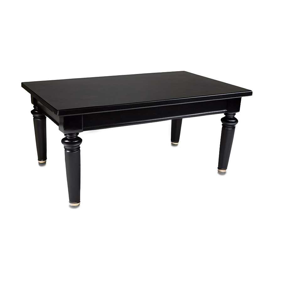 Elegant Black Table Png 06262024