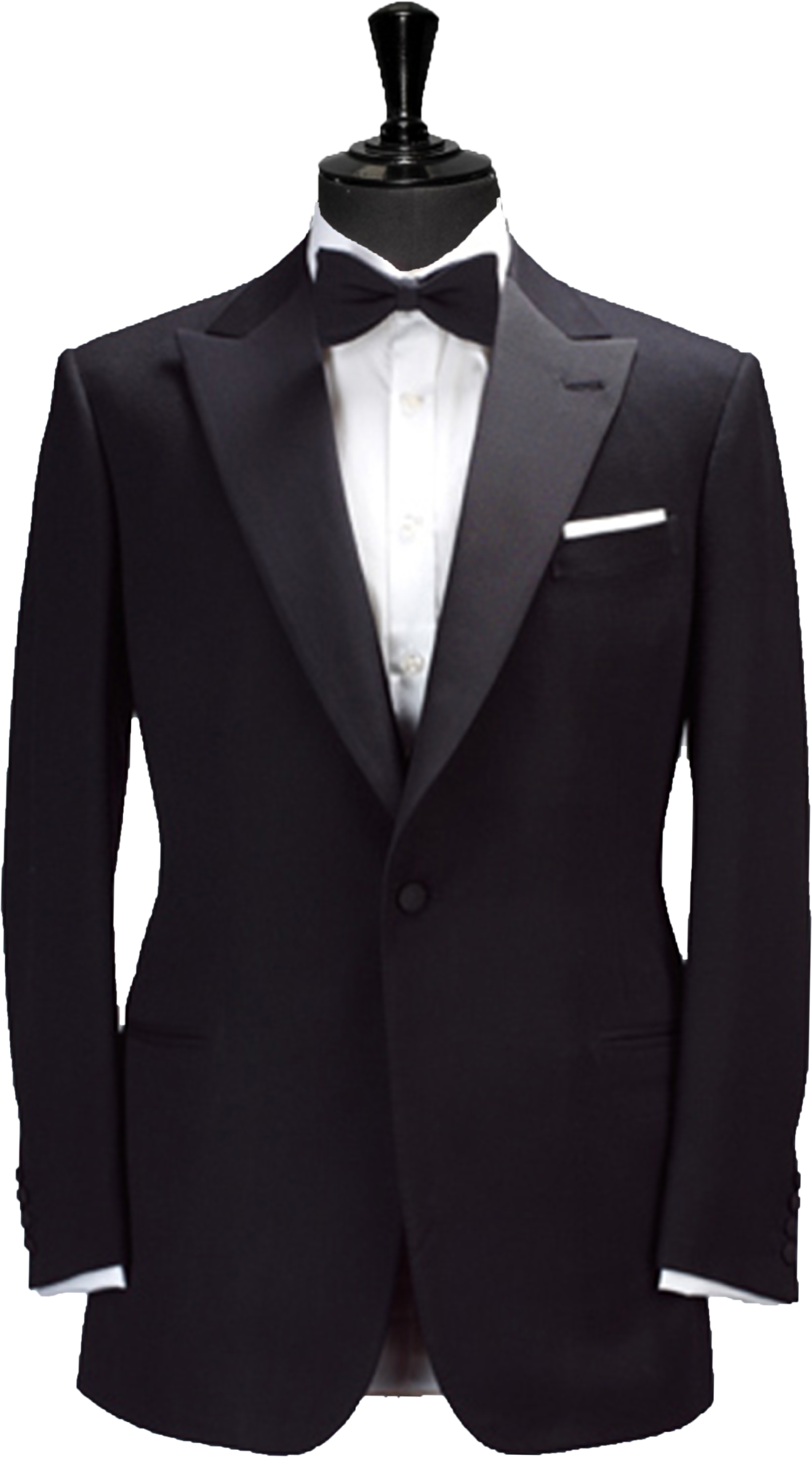 Elegant Black Tuxedo Mannequin