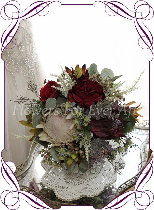 Elegant Bridal Bouquet Vintage Backdrop