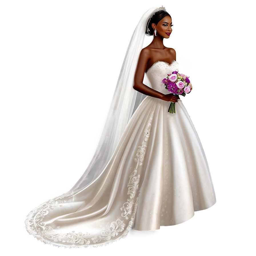 Elegant Bride Png 56