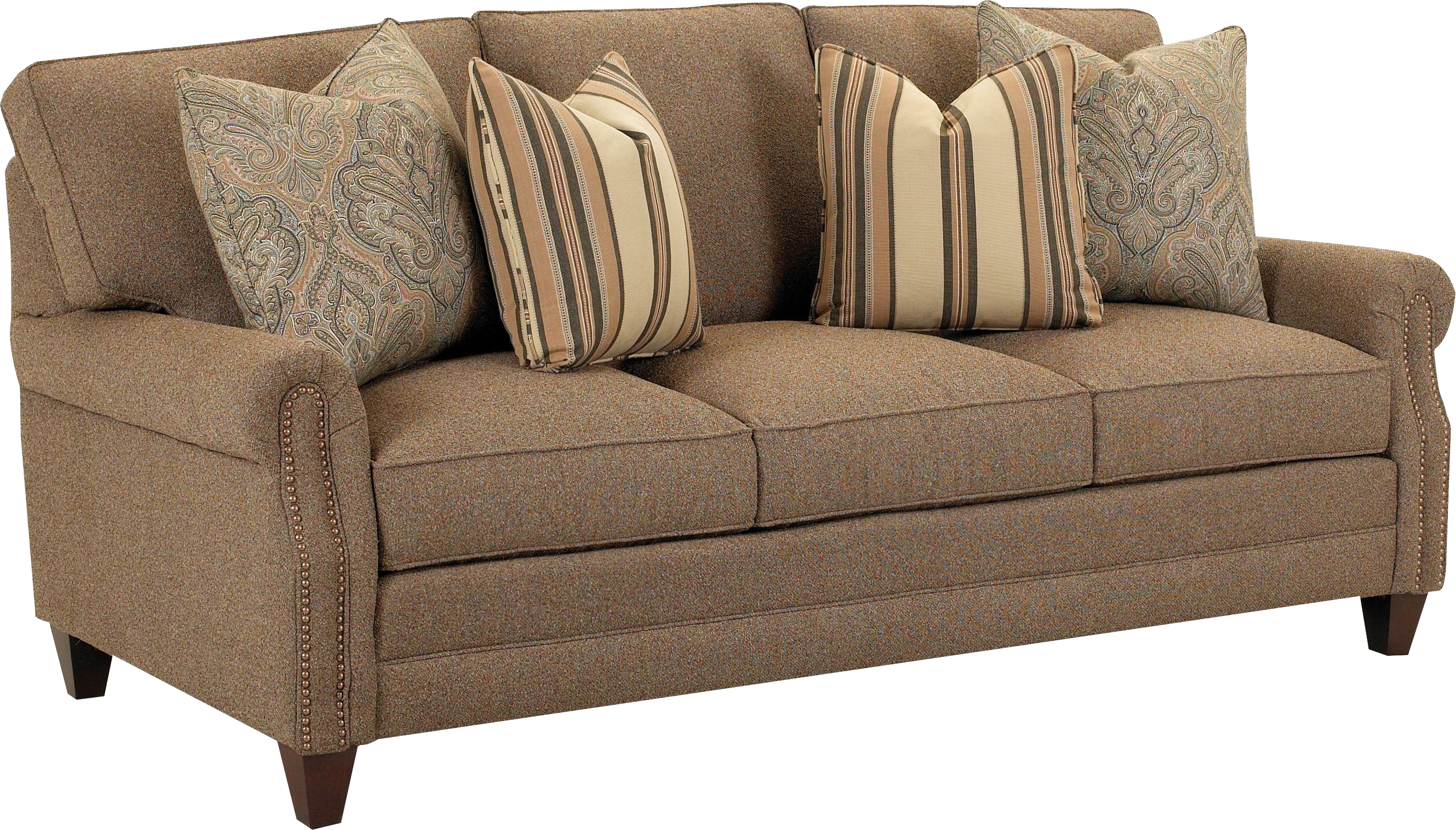 Elegant Brown Sofawith Pillows.png