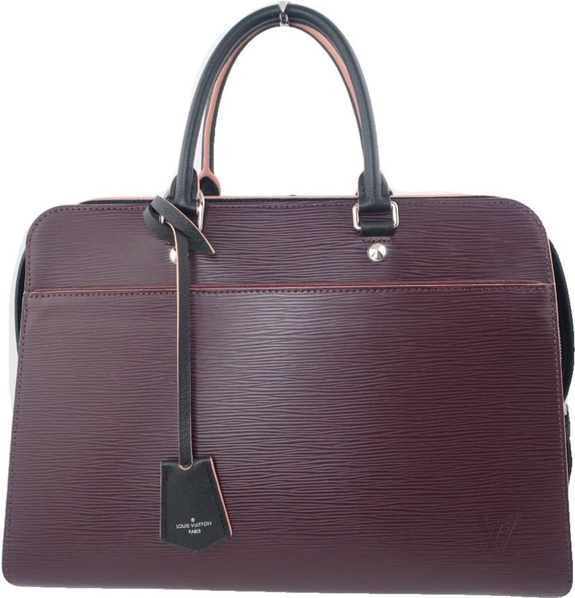 Elegant Burgundy Leather Handbag