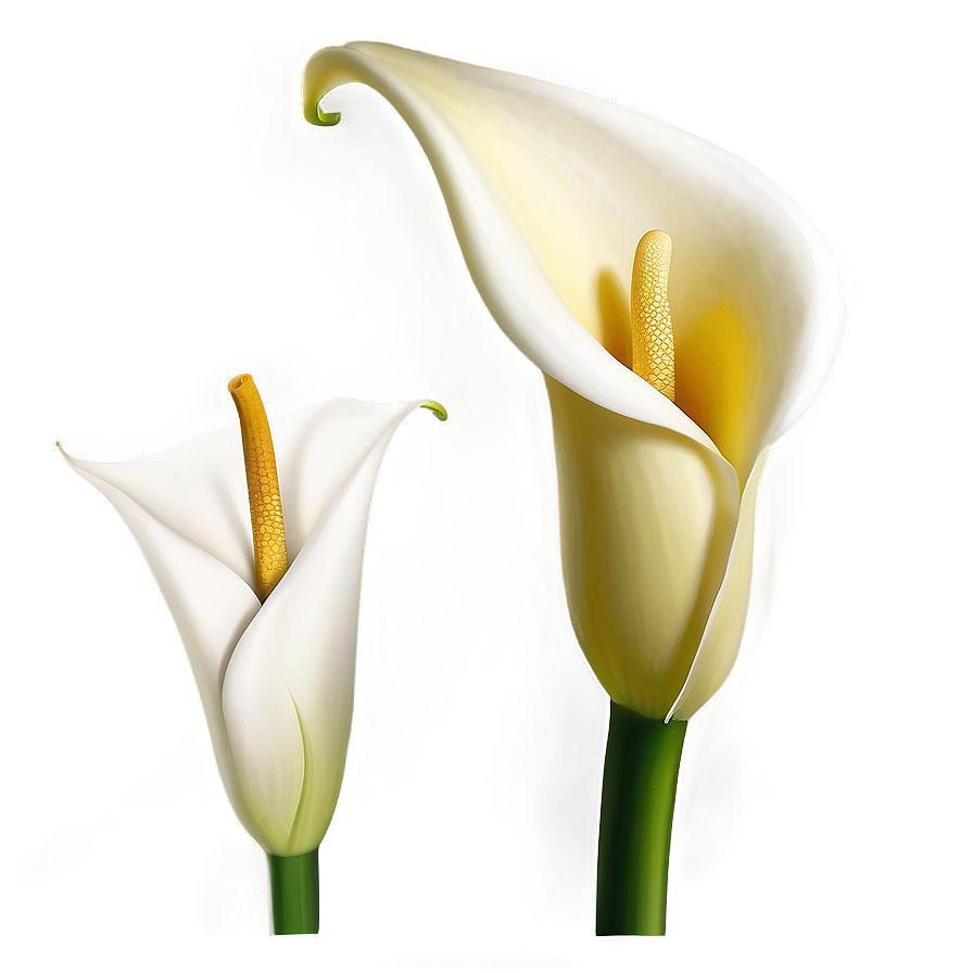 Elegant Calla Lily Png 06282024