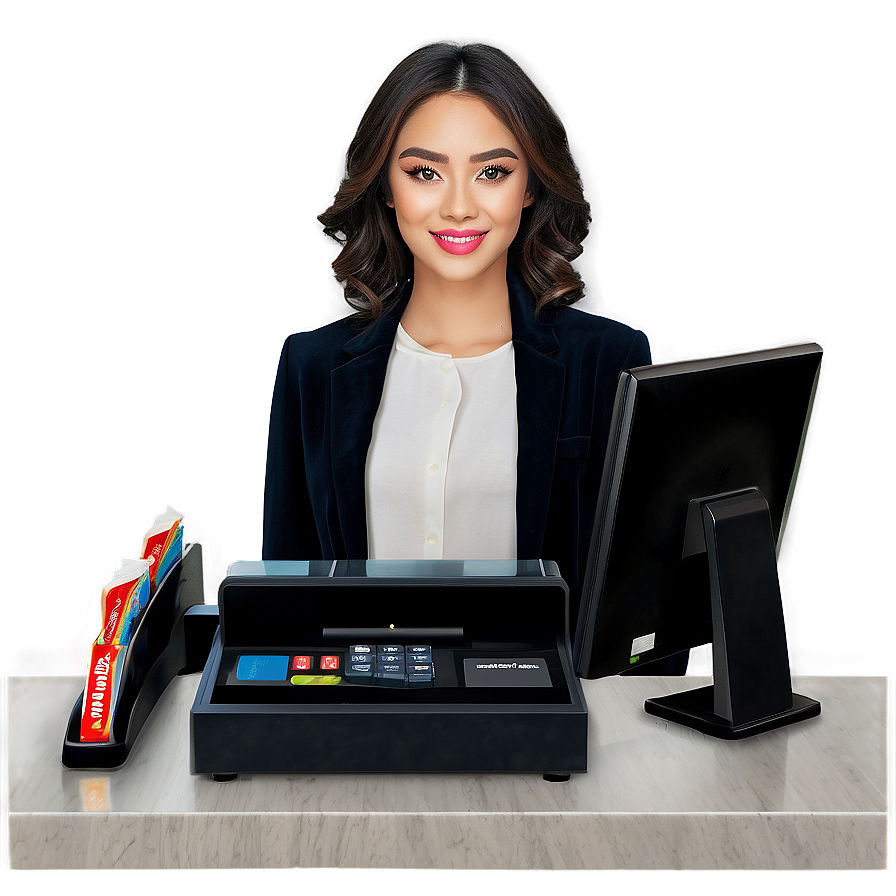 Elegant Cashier Png 76