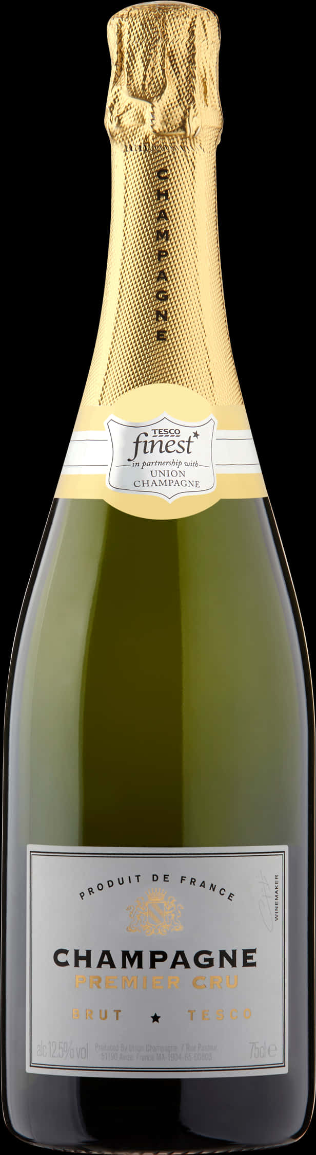 Elegant Champagne Bottle