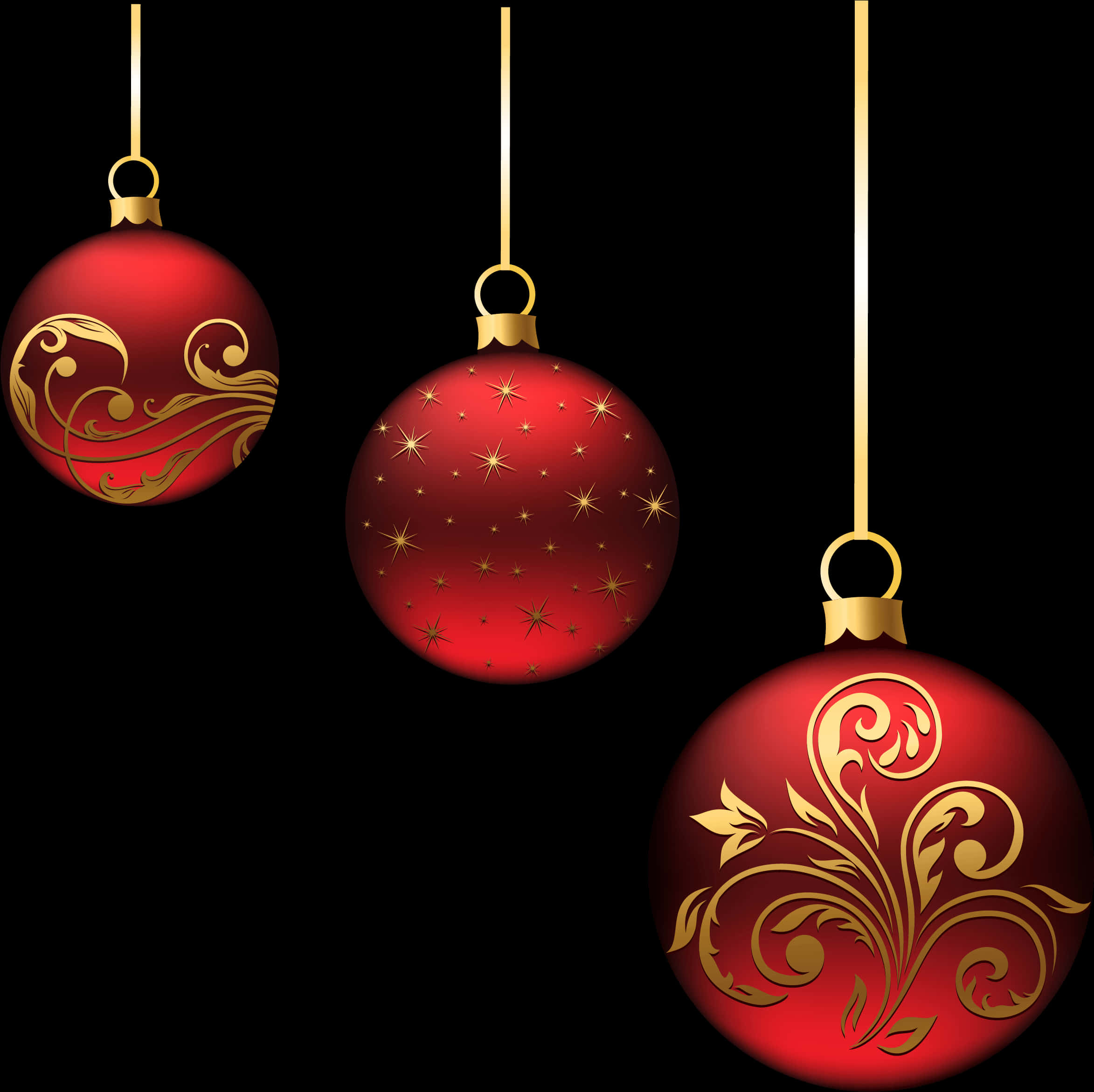 Elegant Christmas Ornaments