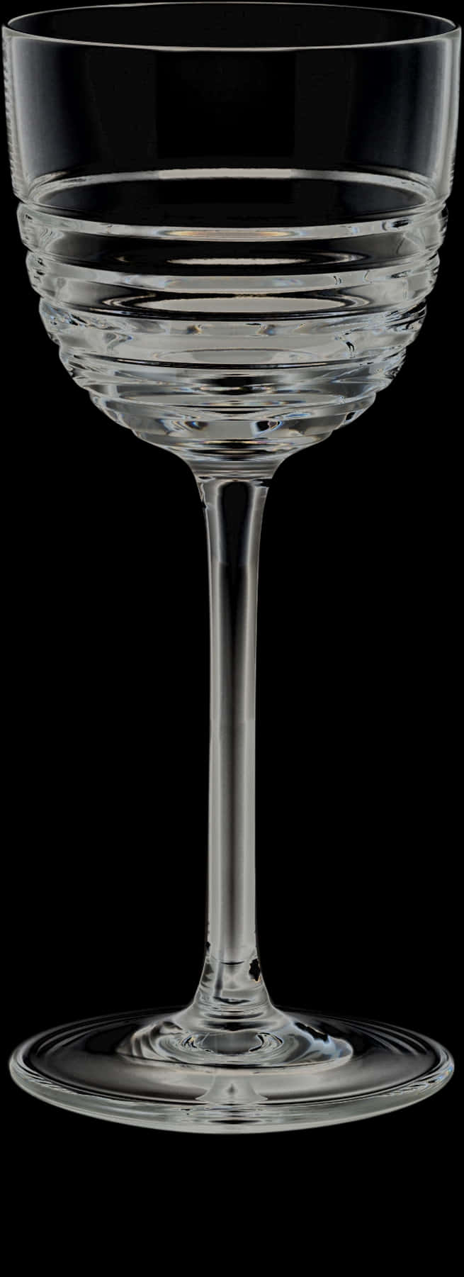 Elegant Clear Wine Glass