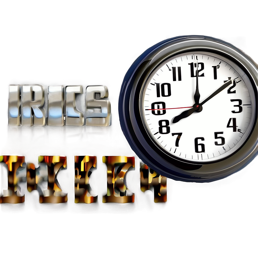 Elegant Clock Clipart Png Rnu94