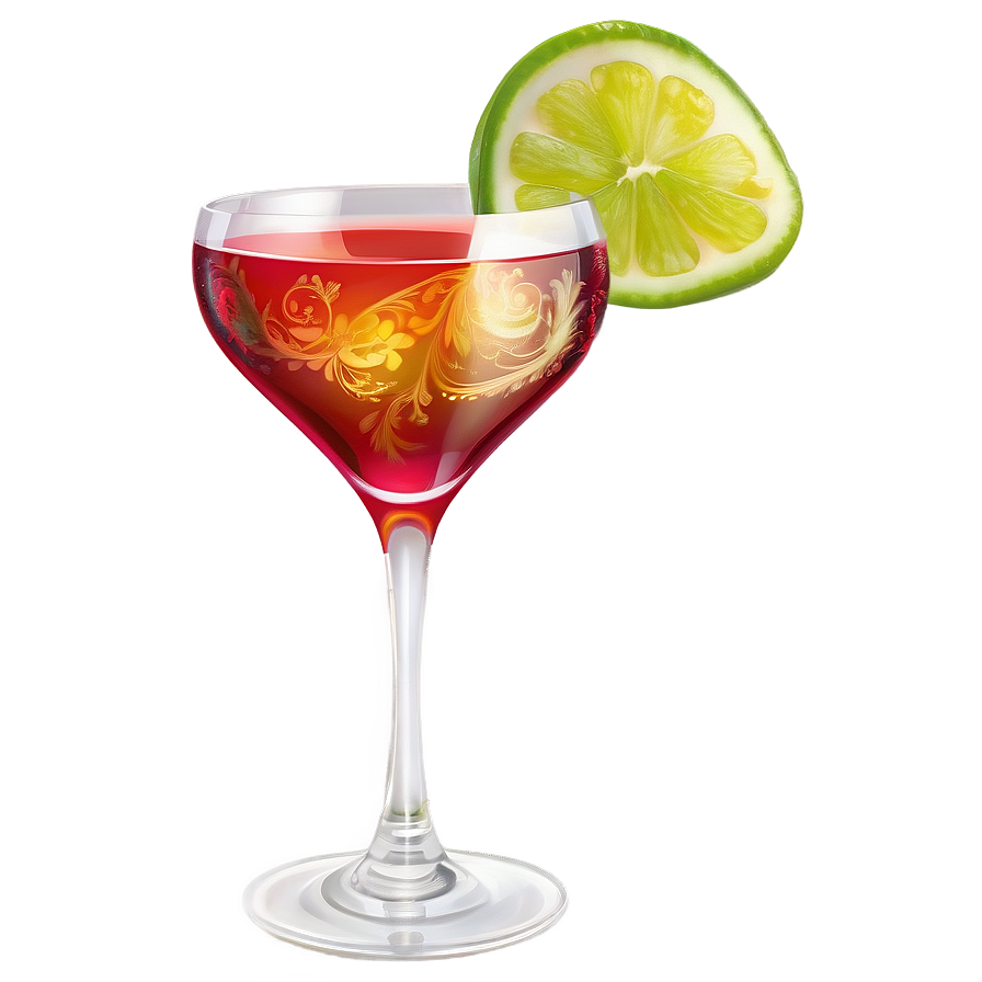 Elegant Cocktail Glasses Png Cbh21