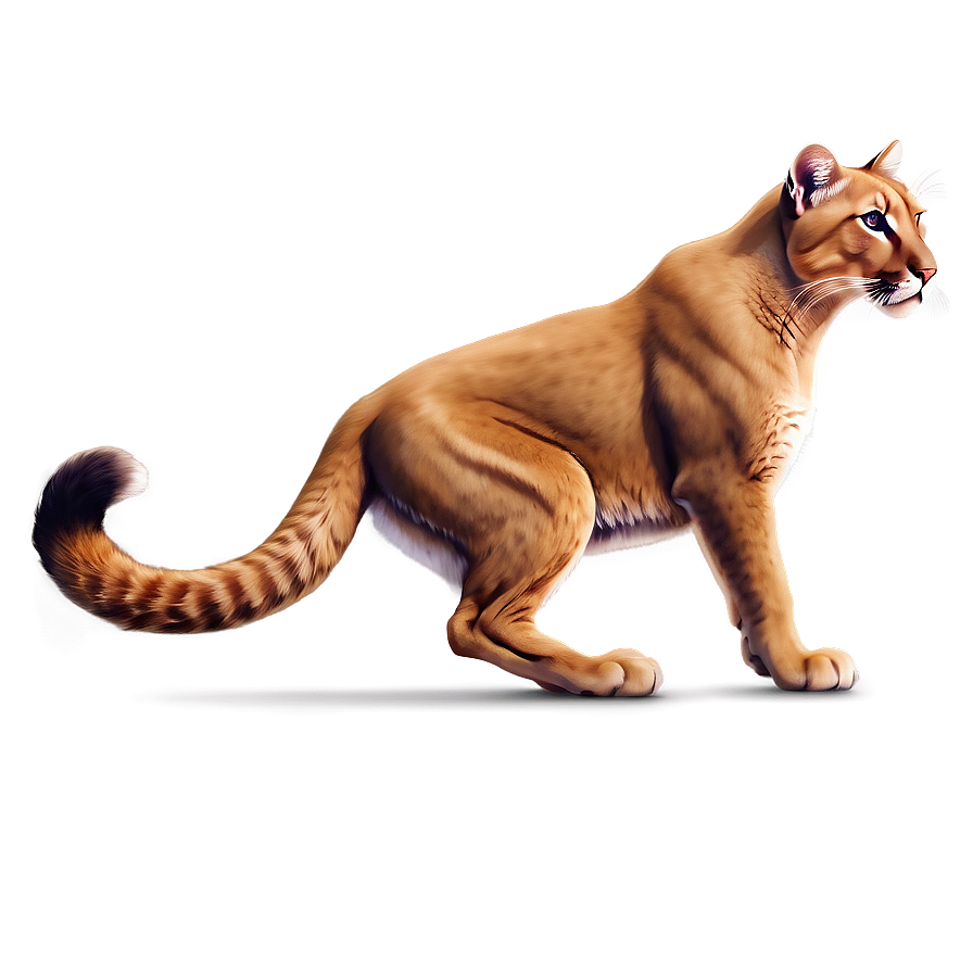 Elegant Cougar Stance Png 06202024